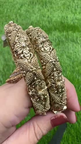 Rs 4500 Rajwari Openable Bangles Rs 4500 Rajwari Openable Bangles